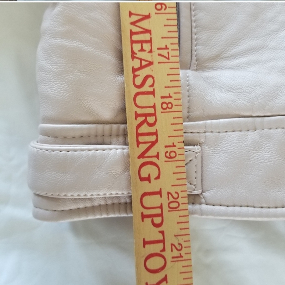 American Rag Faux Leather Moto Jacket in Pink Size Large NWT - Picture 10 of 15
